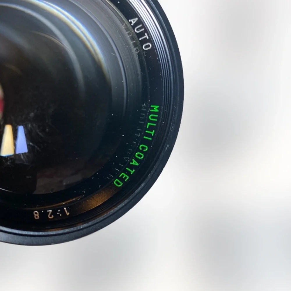 Sears Multi Coated 1:2.8 f=135mm Lens 52 Mod No 202 7368100 With Cap and Case